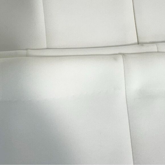 White Cold Shoulder Body Con Calvin Klein Dress Bridal Wedding Guest Prom‎ Sz 8 - Picture 14 of 16